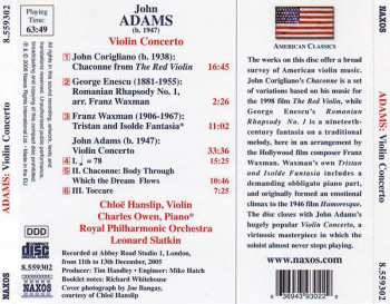CD The Royal Philharmonic Orchestra: Violin Concerto - Red Violin 'Chaconne'
