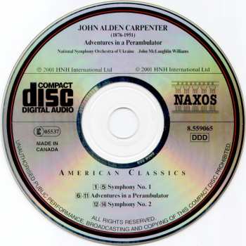 CD National Symphony Orchestra Of Ukraine: Adventures In A Perambulator / Symphonies Nos. 1 And 2