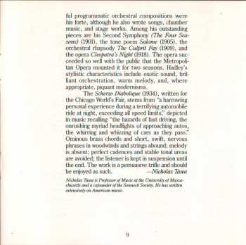 CD Albany Symphony Orchestra: Sea Drift / Scherzo Diabolique / Chanticleer (Festival Overture) / Dance In Three-Time