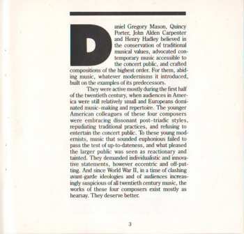 CD Albany Symphony Orchestra: Sea Drift / Scherzo Diabolique / Chanticleer (Festival Overture) / Dance In Three-Time