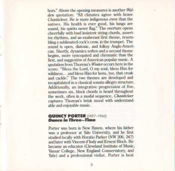CD Albany Symphony Orchestra: Sea Drift / Scherzo Diabolique / Chanticleer (Festival Overture) / Dance In Three-Time