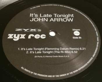 LP John Arrow: It's Late Tonight