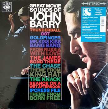LP John Barry & His Orchestra: The Great Movie Sounds Of John Barry