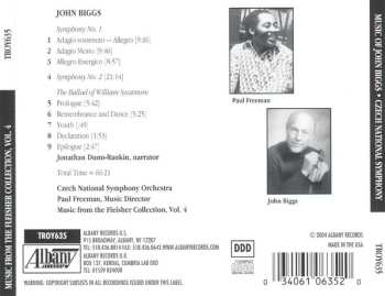 CD Czech National Symphony Orchestra: Music Of John Biggs: Symphonies 1 & 2, The Ballad Of William Sycamore