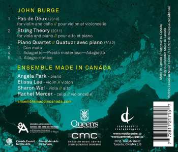 CD John Burge: Chamber Music Of John Burge