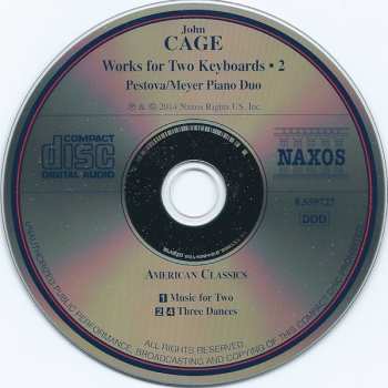 CD John Cage: Works For Two Keyboards • 2