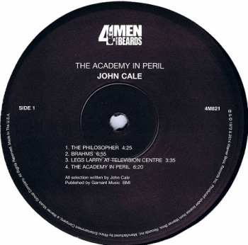 LP John Cale: The Academy In Peril