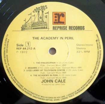 LP John Cale: The Academy In Peril