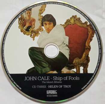 3CD/Dobozkészlet John Cale: Ship Of Fools (The Island Albums)