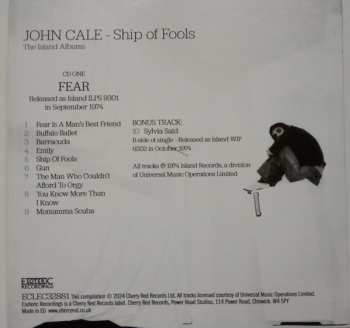 3CD/Dobozkészlet John Cale: Ship Of Fools (The Island Albums)