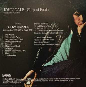 3CD/Dobozkészlet John Cale: Ship Of Fools (The Island Albums)