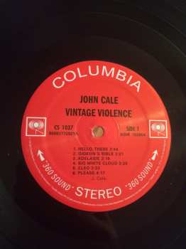 LP John Cale: Vintage Violence
