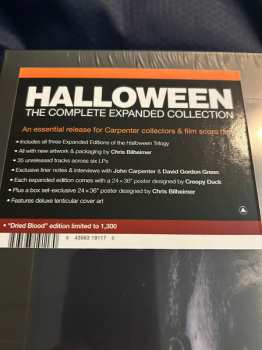 6LP/Dobozkészlet John Carpenter: Halloween (The Complete Expanded Collection) CLR | LTD