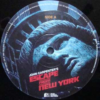 2LP John Carpenter: John Carpenter's Escape From New York (Original Film Soundtrack - New Expanded Edition) LTD