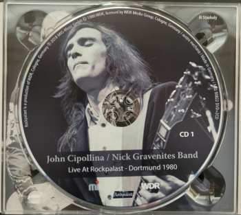 2CD/DVD The Nick Gravenites John Cipollina Band: Live At Rockpalast - Dortmund 1980