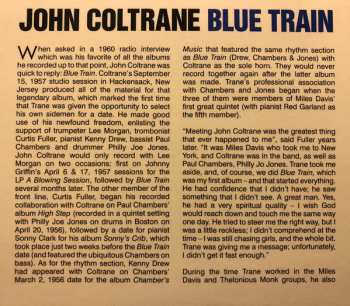 CD John Coltrane: Blue Train LTD | DIGI