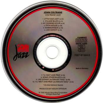 CD John Coltrane: Coltrane Jazz