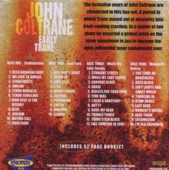 4CD/Dobozkészlet John Coltrane: Early Trane