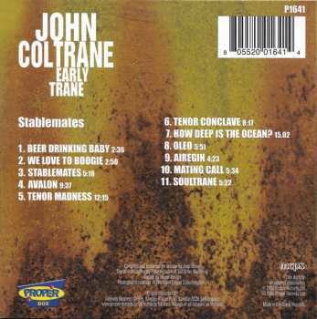 4CD/Dobozkészlet John Coltrane: Early Trane