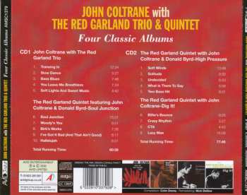 2CD John Coltrane: John Coltrane with The Red Garland Trio & Quintet: Four Classic Albums