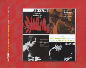2CD John Coltrane: John Coltrane with The Red Garland Trio & Quintet: Four Classic Albums