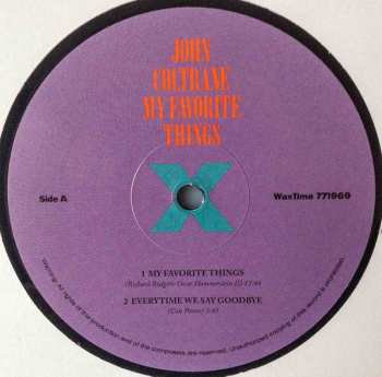 LP John Coltrane: My Favorite Things LTD