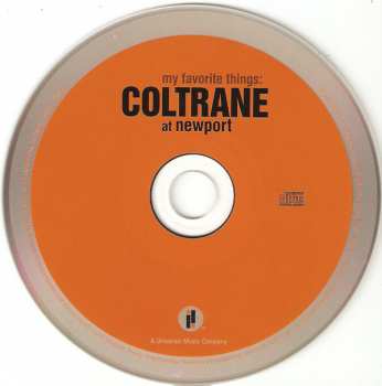 CD John Coltrane: My Favorite Things: Coltrane At Newport