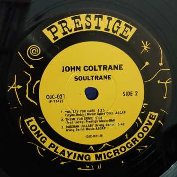 LP John Coltrane: Soultrane