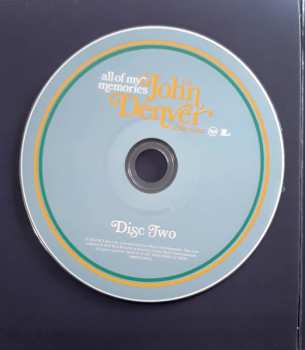4CD/Dobozkészlet John Denver: All Of My Memories (The John Denver Collection)