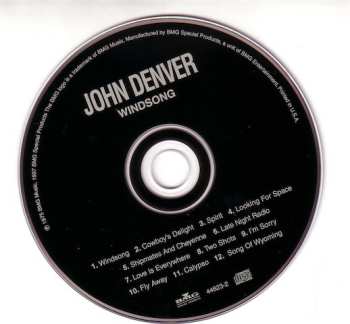 CD John Denver: Windsong