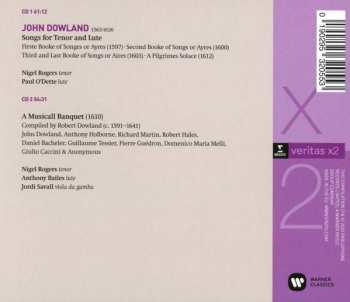 2CD Nigel Rogers: Songs For Tenor And Lute - A Musicall Banquet