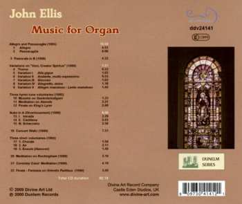 CD John E Ellis: Music for Organ 