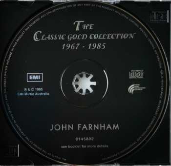 CD John Farnham: The Classic Gold Collection - Through The Years (1967-1985