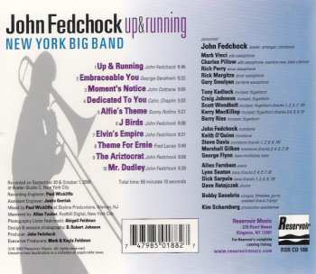 CD John Fedchock New York Big Band: Up & Running