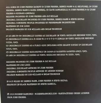 2LP John Fekner City Squad: Idioblast 1983-2004