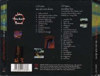 2CD John Hackett Band: We Are Not Alone DLX