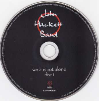 2CD John Hackett Band: We Are Not Alone DLX