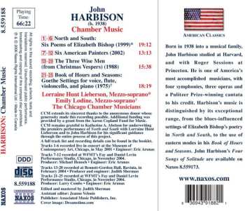 CD John Harbison: Chamber Music