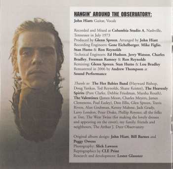 CD John Hiatt: Hangin' Around The Observatory + Overcoats
