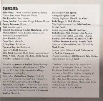 CD John Hiatt: Hangin' Around The Observatory + Overcoats