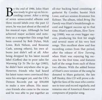 CD John Hiatt: Ottawa Broadcast 1988