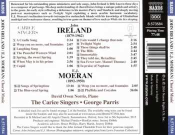 CD John Ireland: Choral Music: A Cradle Song • Sea Fever • Songs Of Springtime
