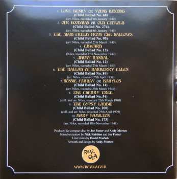 CD John Jacob Niles: My Precarious Life In The Public Domain