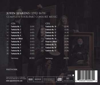 2CD Fretwork: Complete Four-Part Consort Music