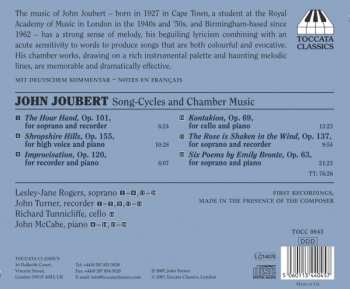 CD John Joubert: Four Song-Cycles