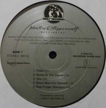 LP Steppenwolf: Wolftracks