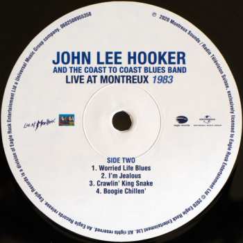 2LP John Lee Hooker: Live At Montreux 1983 & 1990
