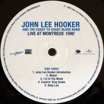 2LP John Lee Hooker: Live At Montreux 1983 & 1990
