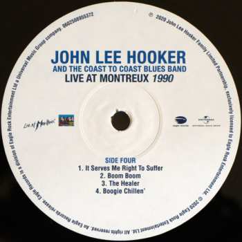 2LP John Lee Hooker: Live At Montreux 1983 & 1990