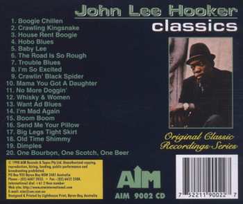 CD John Lee Hooker: Classics